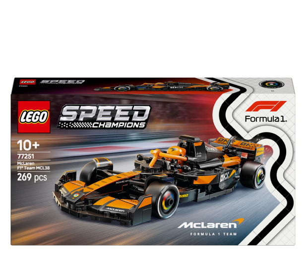 LEGO Speed Champions 77251 Bolid F1® McLaren Team MCL38 - 1308244 - zdjęcie
